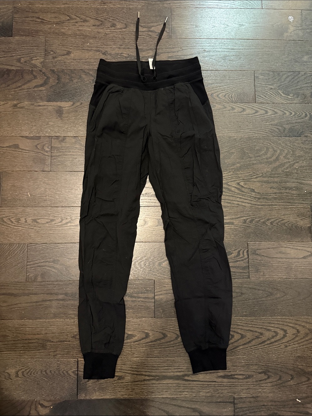 Lululemon Black Scuba Jogger Pants with Drawstring Waist